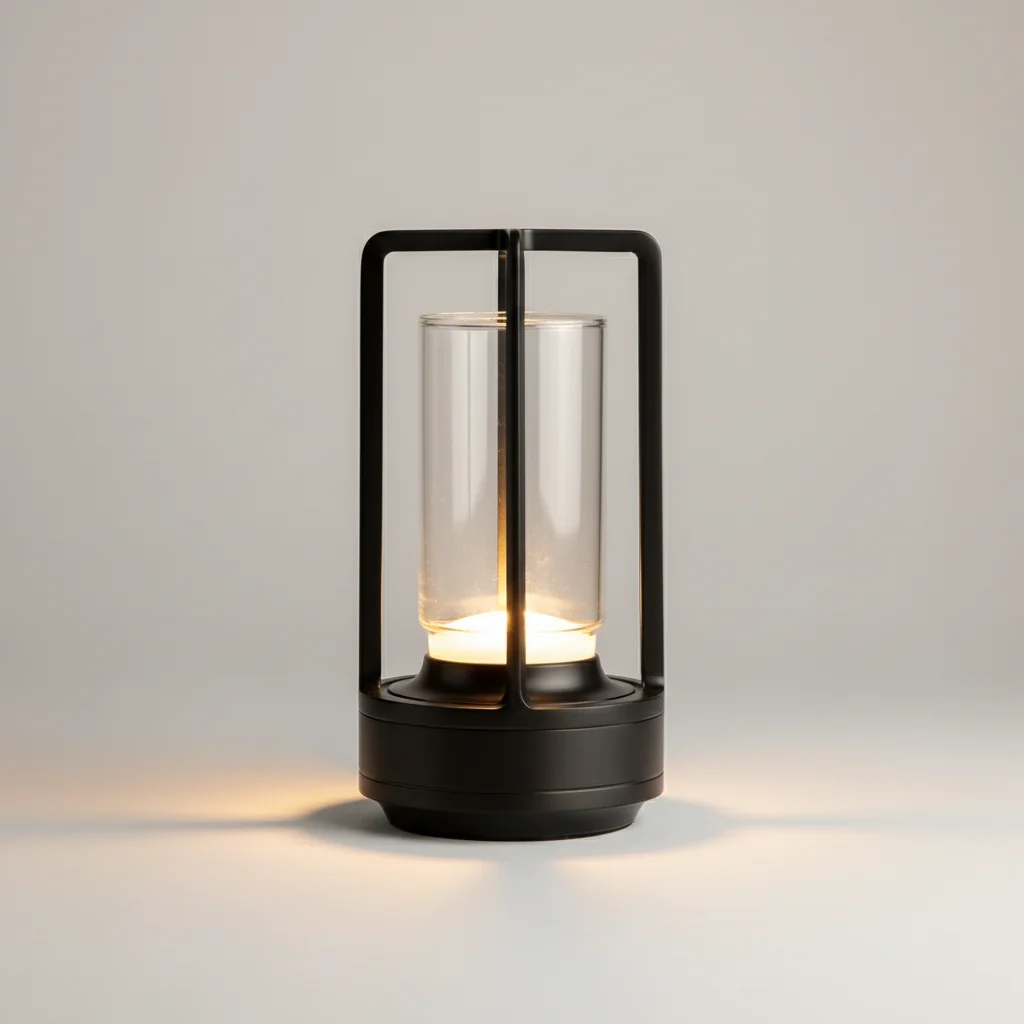 LP. Crystal Lamp