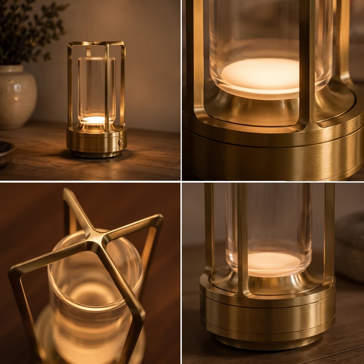 LP. Crystal Lamp